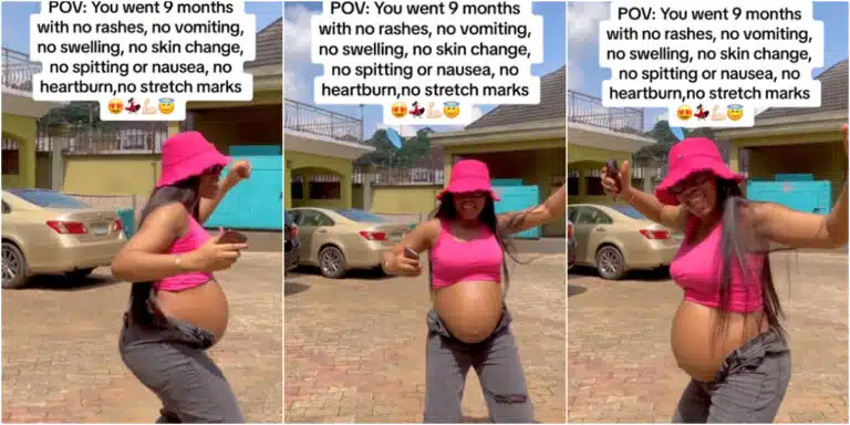 How you do am, Video of pregnant woman without stretch marks and swollen legs generates buzz.