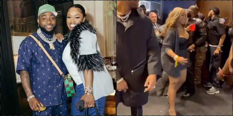 The moment Davido and his wife, Chioma, leave the Davido O2 Arena show in London (Video)