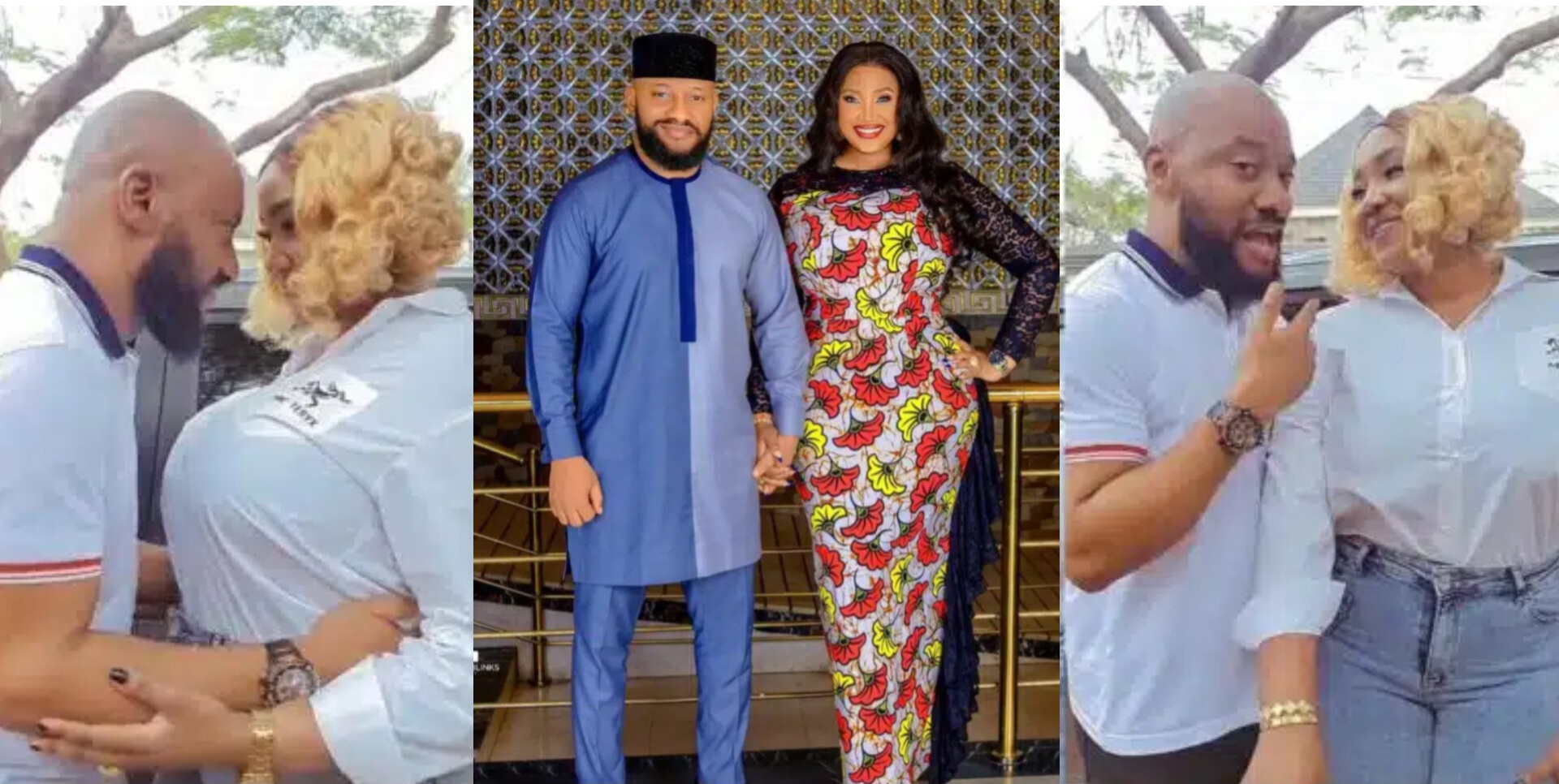 Yul Edochie and his wife, Judy Austin, share a heartwarming video singing together in response to their critics.
