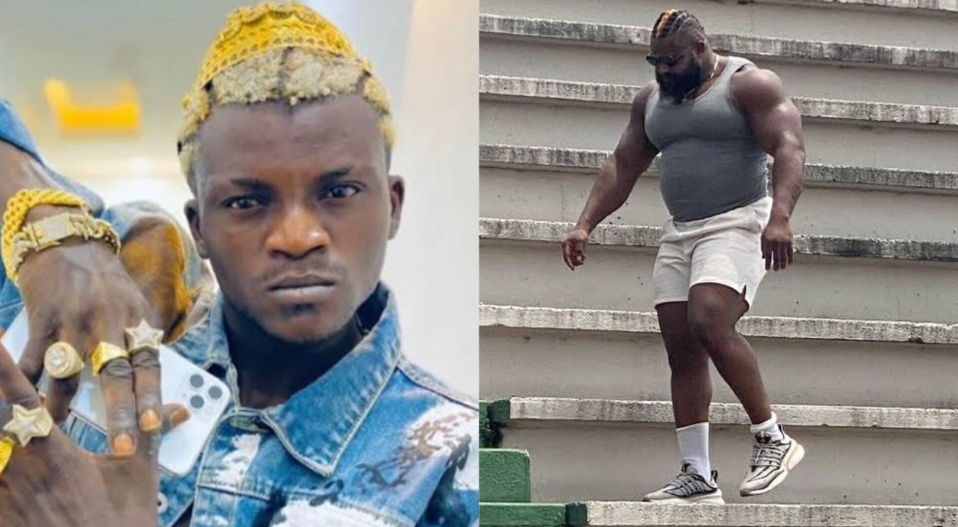 Portable clarifies his stance on the boxing match with Kizz Daniel's bouncer, Kelvin, stating, 'I can't fight him, he's my boss.'"