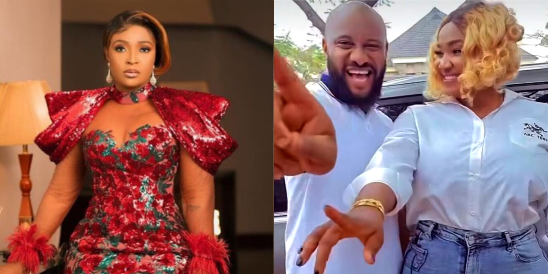 Happily inside bottle, I love how you punish and pepper them” – Blessing CEO hails Yul Edochie and his wife  Judy Austin
