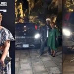 Burna Boy pleasantly shocks his mother with a spanking new Mercedes Benz Maybach as a Mother's Day surprise.