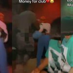 Bouncer Throws Out Big Girl for Picking Money at Nightclub