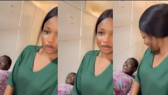 Video of nurse recording pregnant woman during labour sparks angry reactions.