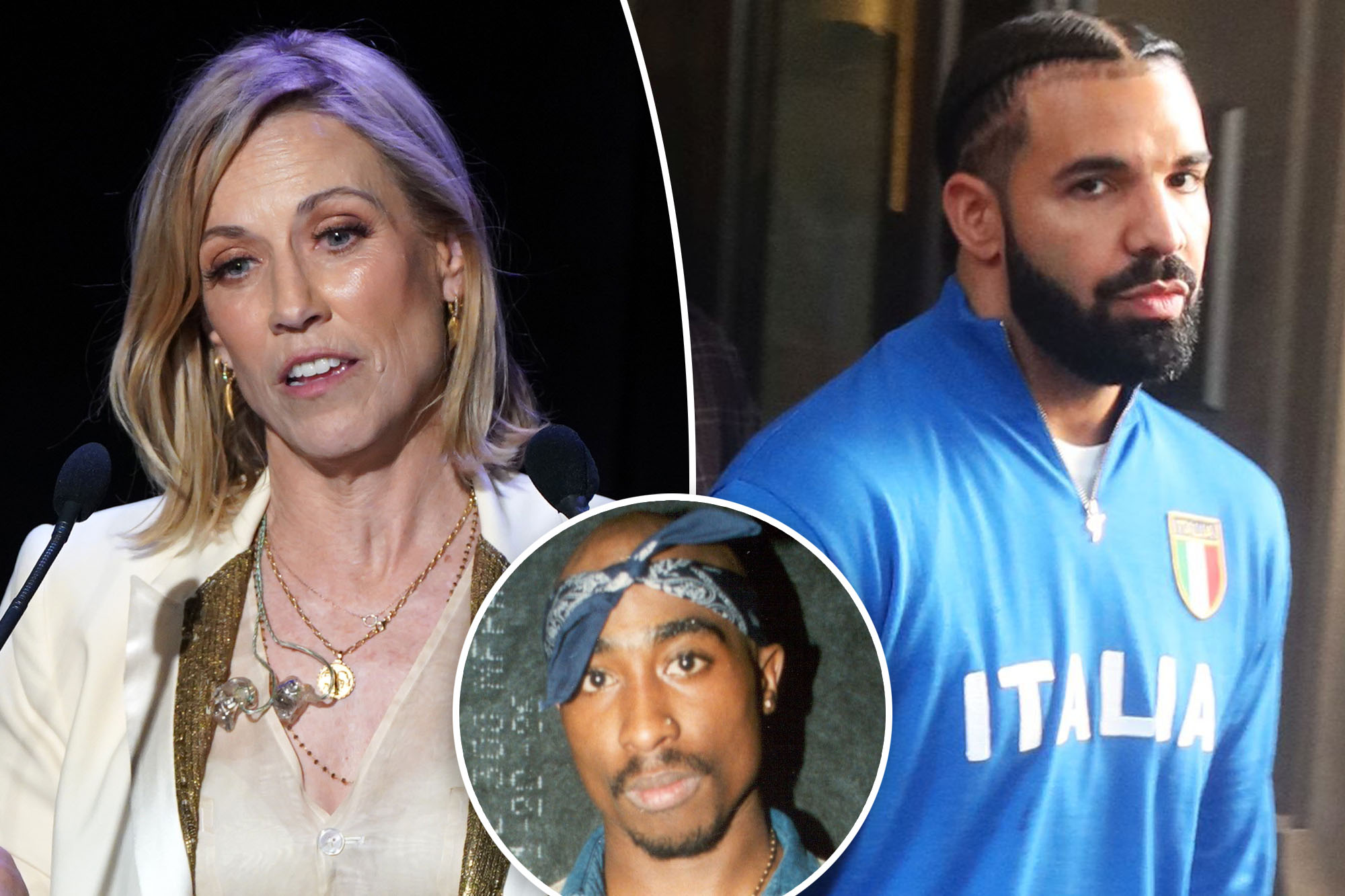 You cannot bring people back from the dead," says Sheryl Crow as she blasts Drake for using an AI-generated Tupac in Kendrick Lamar diss.