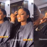 Beautiful footage of Chioma preparing for her wedding to Davido